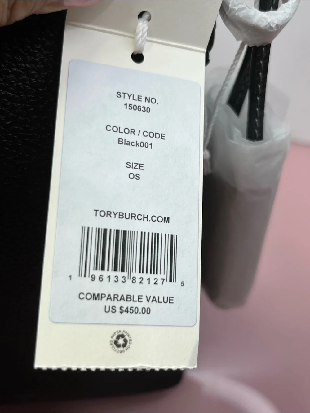 Tory Burch compact pebbled